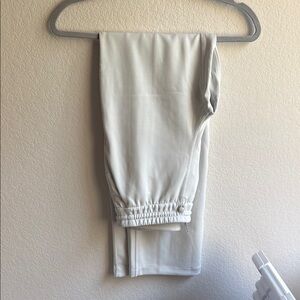 lululemon athletica Light Gray Straight Leg Pants